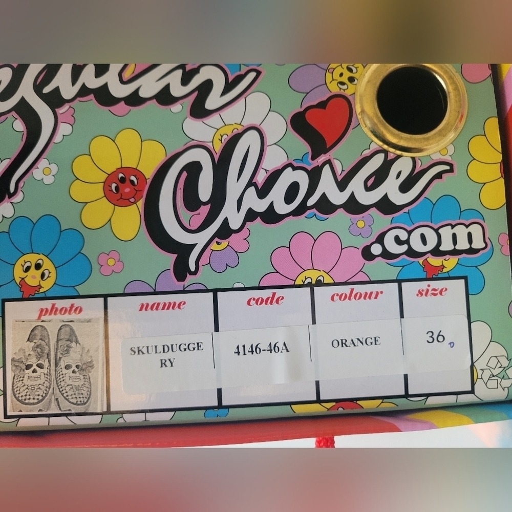 Irregular Choice Skullduggery Flats, VGUC, Size 36 - Picture 11 of 11
